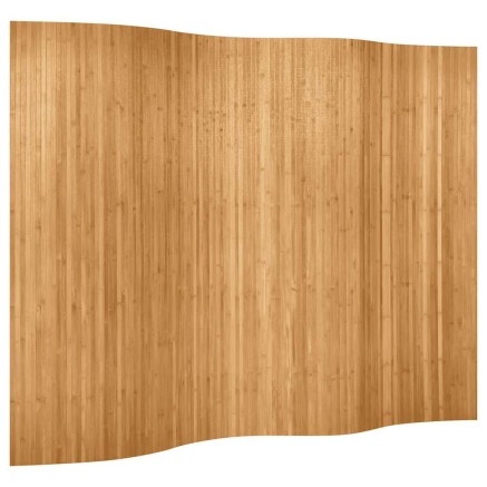 Cloison de séparation Bambou naturel 250x165 cm 2