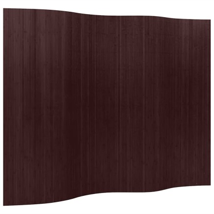 Cloison de séparation Bambou Marron foncé 250 x 165 cm 2