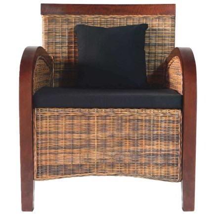 Fauteuil Rotin tissé à la main 2