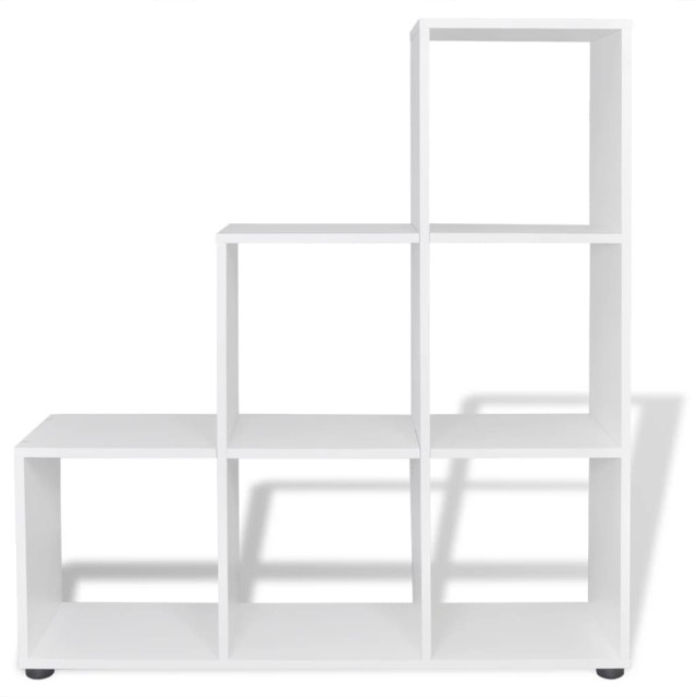 Bibliothèque/étagère 107 cm Blanc