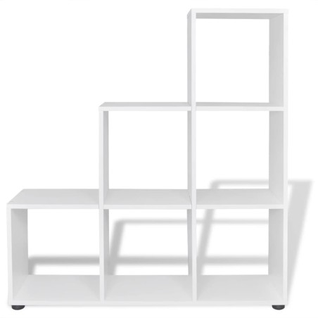Bibliothèque/étagère 107 cm Blanc