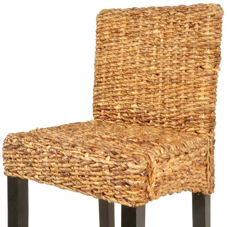 Tabourets de bar lot de 2 Abaca