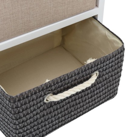 Armoire de rangement 4 tiroirs Bois