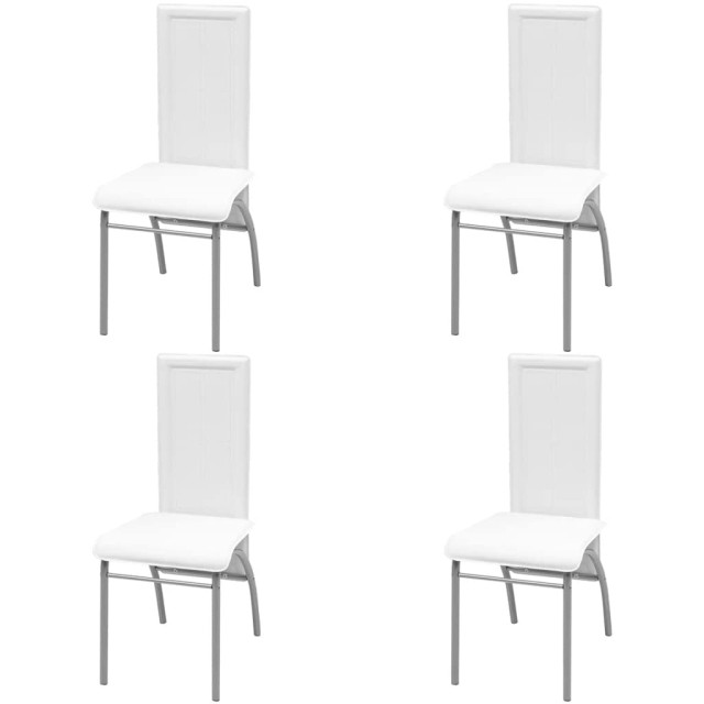 Jeu de salle à manger 5 pcs Blanc