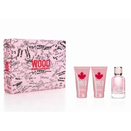 Cofanetto Profumo Donna Dsquared2 Wood Pour Femme EDP