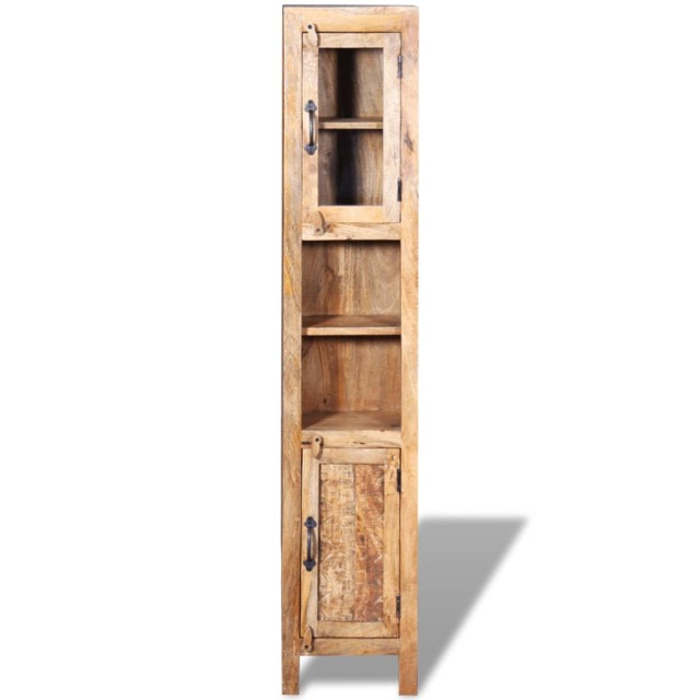 Meuble toilette+miroir et 2 armoires latérales Bois de manguier