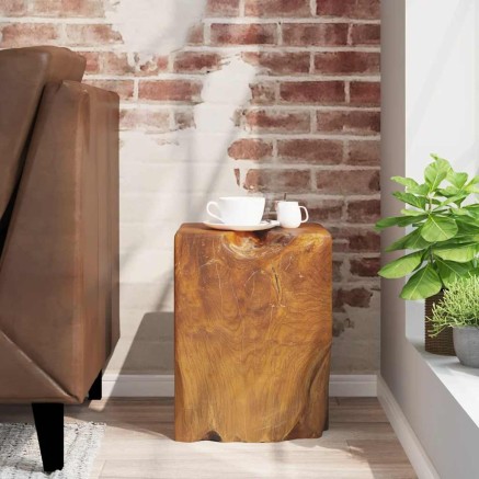 Tabouret Bois de teck massif 2