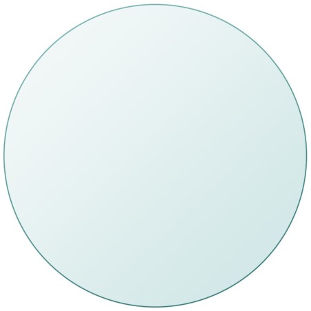 Dessus de table ronde en verre trempé 300 mm