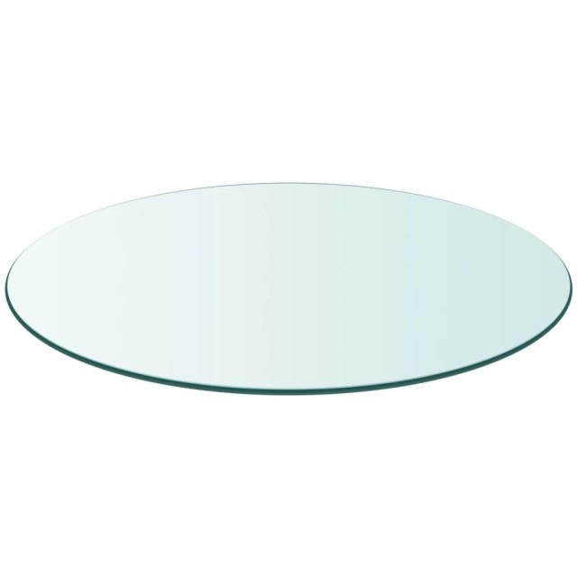 Dessus de table ronde en verre trempé 400 mm