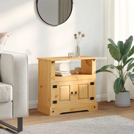 Meuble TV Gamme Corona pin mexicain 80x43x78 cm
