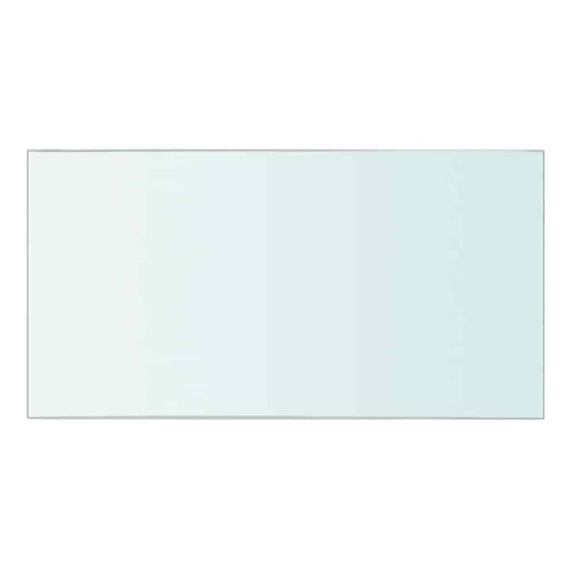 Panneau d’étagère Verre transparent 30 x 15 cm
