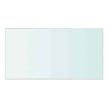Panneau d’étagère Verre transparent 30 x 15 cm