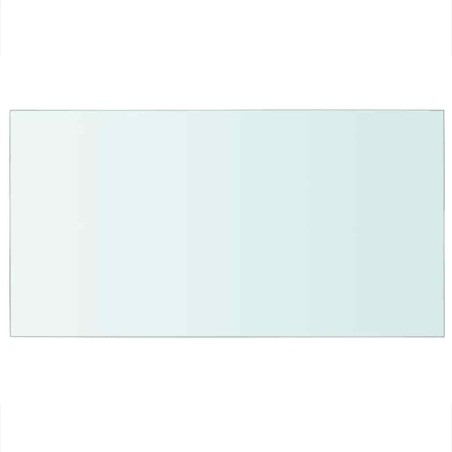 Panneau pour étagère Verre transparent 40 x 25 cm