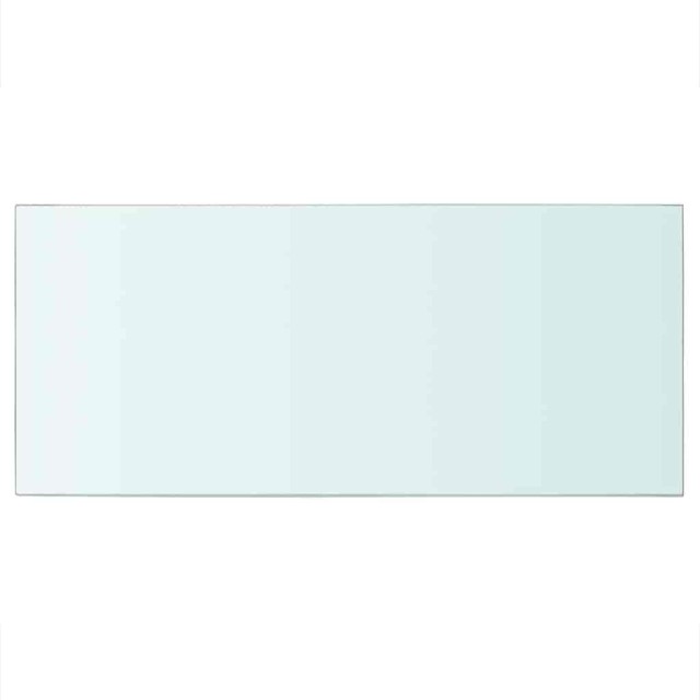 Panneau pour étagère Verre transparent 50 x 25 cm
