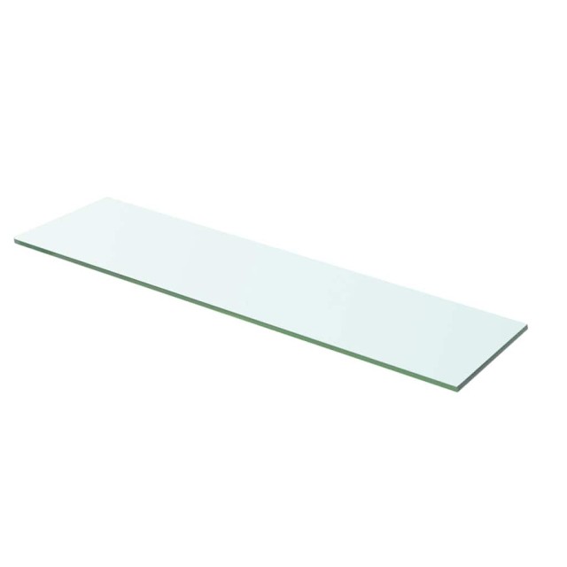Panneau pour étagère Verre transparent 60 x 12 cm