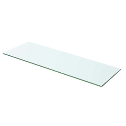 Panneau d’étagère Verre transparent 60 x 15 cm
