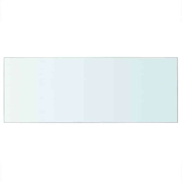 Panneau pour étagère Verre transparent 60 x 25 cm
