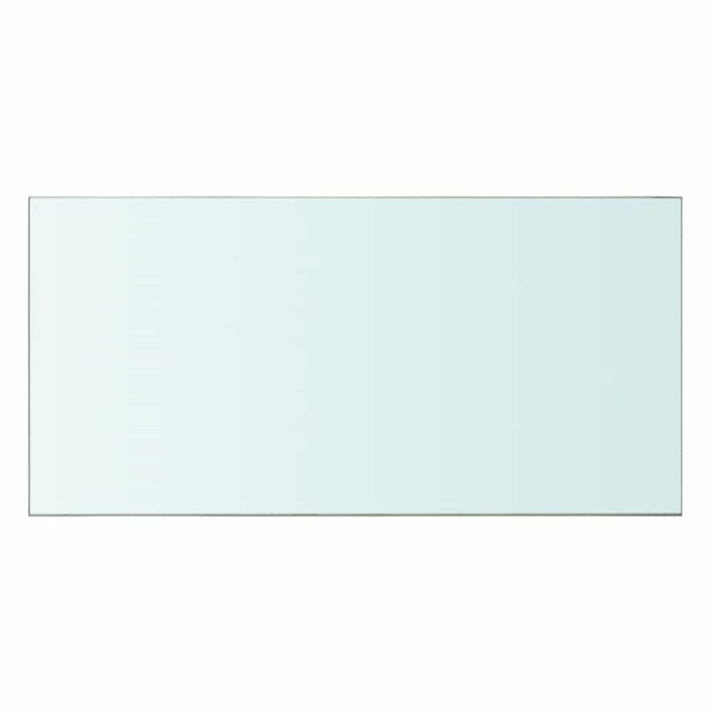 Panneau pour étagère Verre transparent 60 x 30 cm