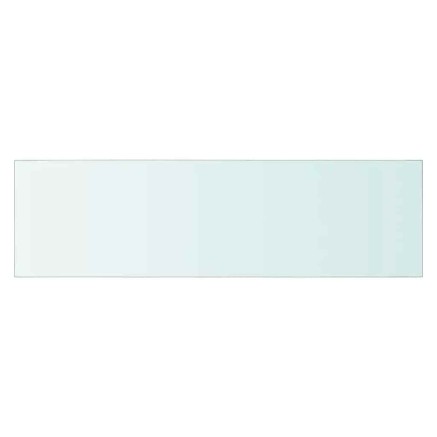 Panneau pour étagère Verre transparent 70 x 20 cm 2