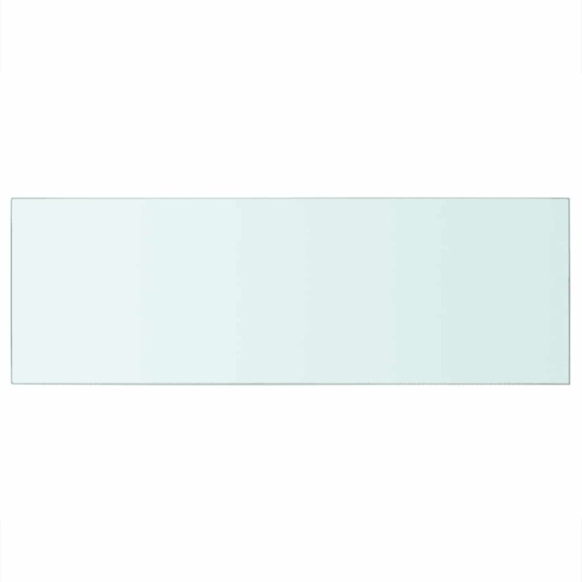 Panneau pour étagère Verre transparent 70 x 25 cm