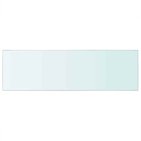 Panneau pour étagère Verre transparent 80 x 25 cm
