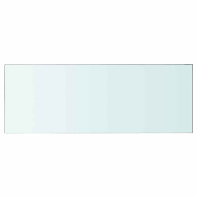 Panneau pour étagère Verre transparent 80 x 30 cm