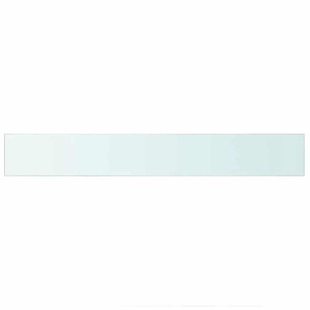 Panneau d’étagère Verre transparent 90 x 12 cm