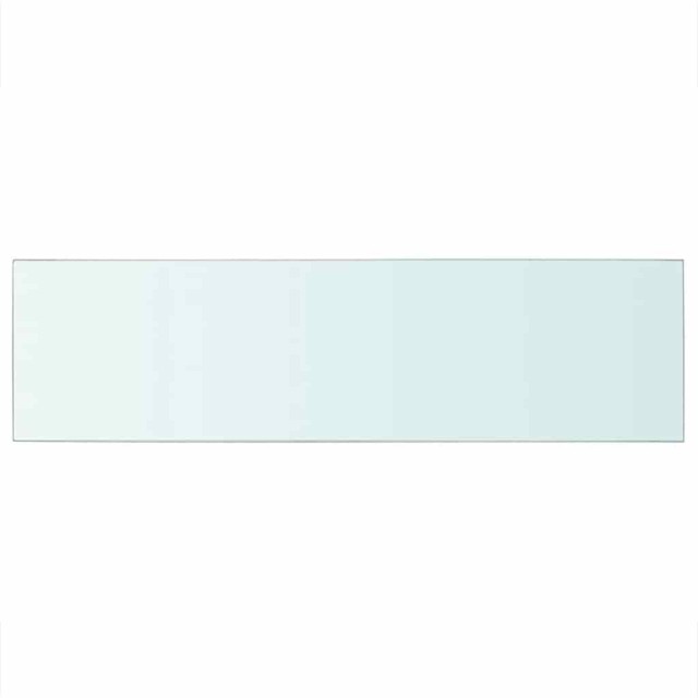 Panneau pour étagère Verre transparent 90 x 25 cm