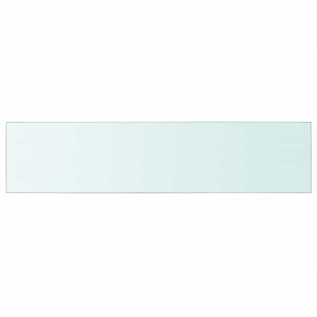 Panneau pour étagère Verre transparent 110 x 25 cm
