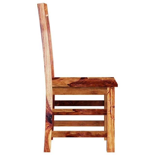 Chaises à manger lot de 2 bois massif