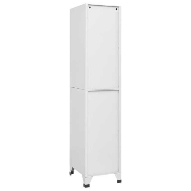 Armoire à casier avec 4 compartiments 38x45x180 cm