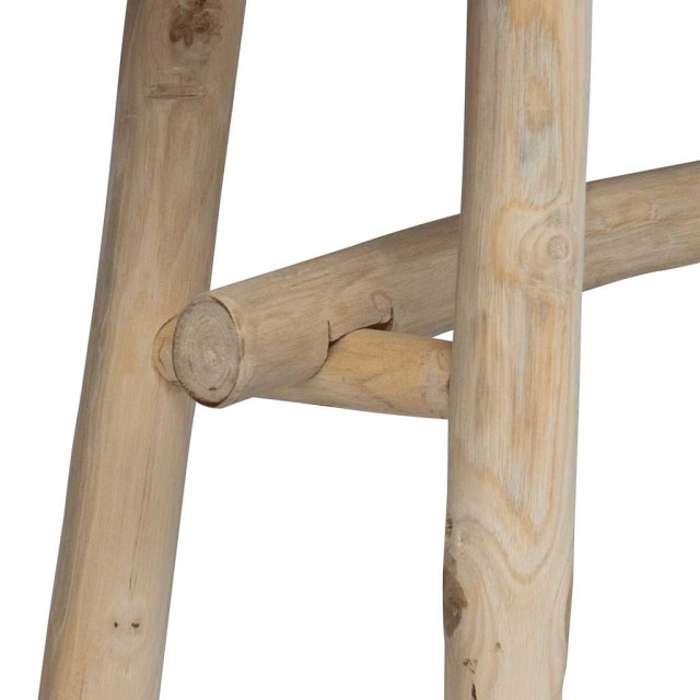 Banc cuir de chèvre Teck