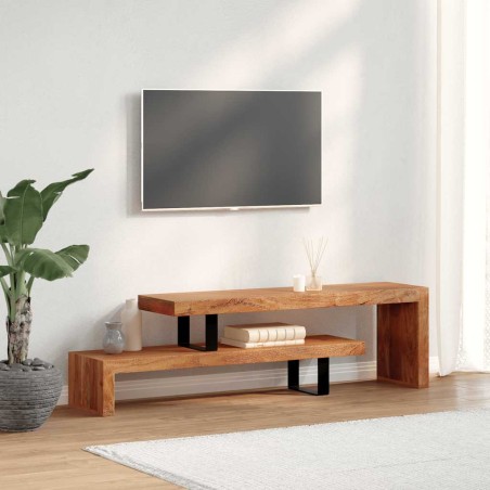 Meuble TV Bois d'acacia massif
