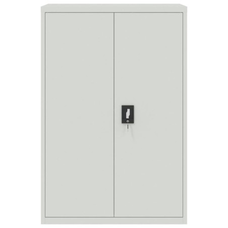Armoire de bureau 90x40x140 cm Acier Gris