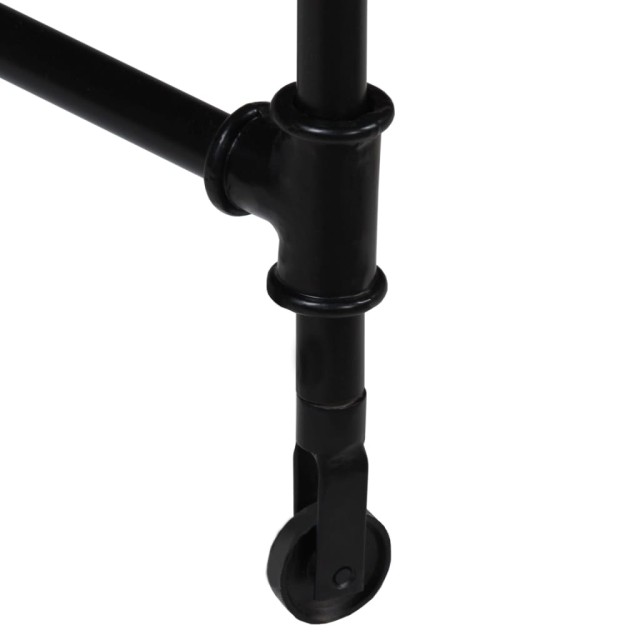 Bureau Bois de manguier massif et acier 110 x 50 x 96 cm