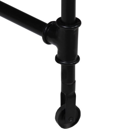 Bureau Bois de manguier massif et acier 110 x 50 x 96 cm