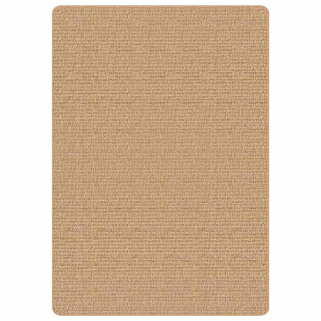 Tapis en jute avec support en latex 140x200 cm Naturel