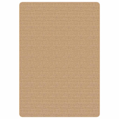 Tapis en jute avec support en latex 140x200 cm Naturel