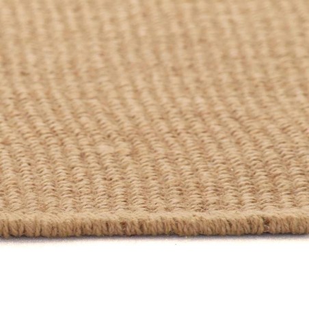 Tapis en jute avec support en latex 140x200 cm Naturel