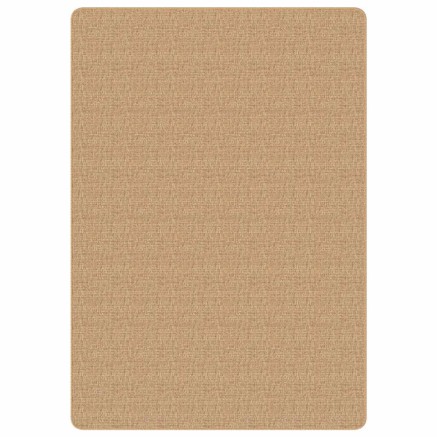 Tapis en jute avec support en latex 160x230 cm Naturel