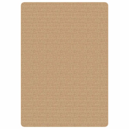 Tapis en jute avec support en latex 160x230 cm Naturel