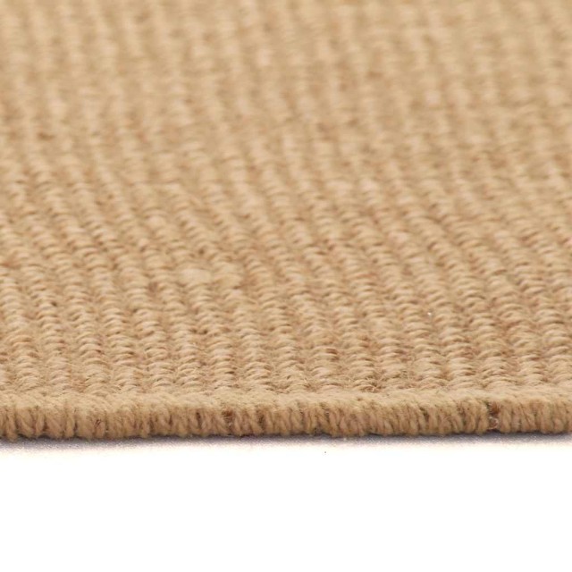 Tapis en jute avec support en latex 160x230 cm Naturel