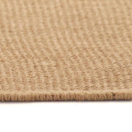 Tapis en jute avec support en latex 160x230 cm Naturel