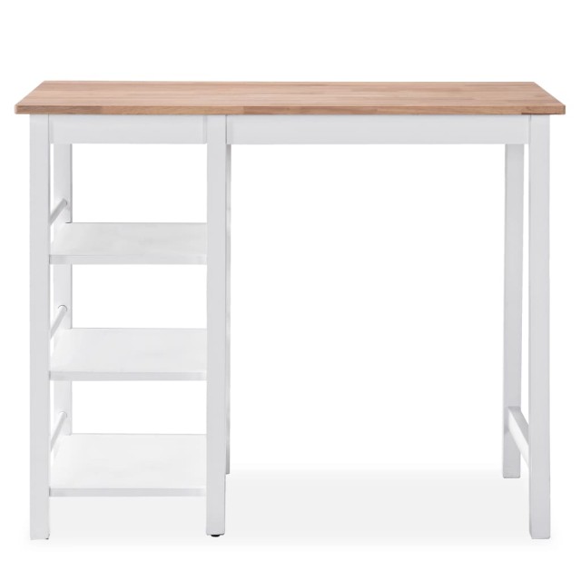 Ensemble de bar 3 pcs MDF Blanc