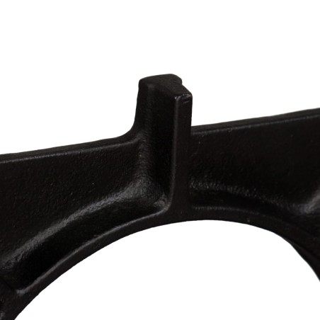 Pied de table basse 2 pcs Cadre en O Fonte