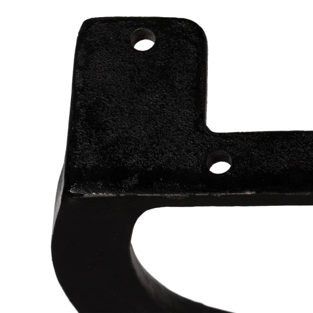 Pied de banc 2 pcs Cadre en X Fonte