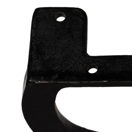 Pied de banc 2 pcs Cadre en X Fonte