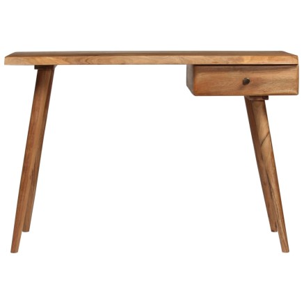 Table à écrire Bois d'acacia massif 110 x 50 x 76 cm 2
