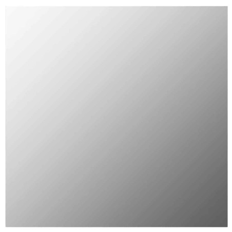 Miroir mural carré 50 x 50 cm Verre