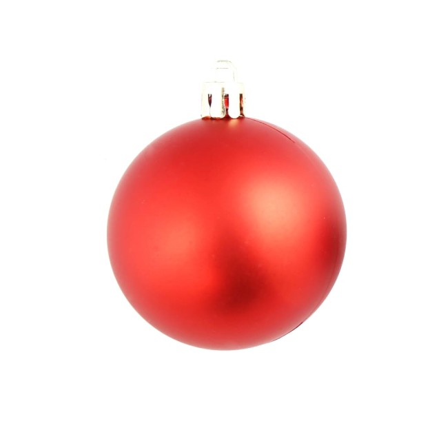 Ensemble de boules de Noël 100 pcs 3/4/6 cm Rouge